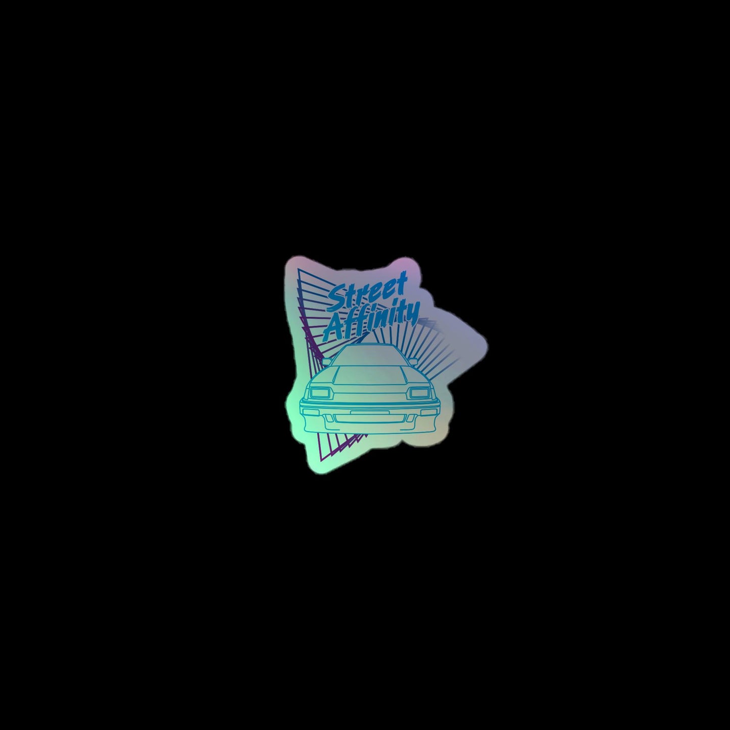 Holographic Street Affinity Sticker